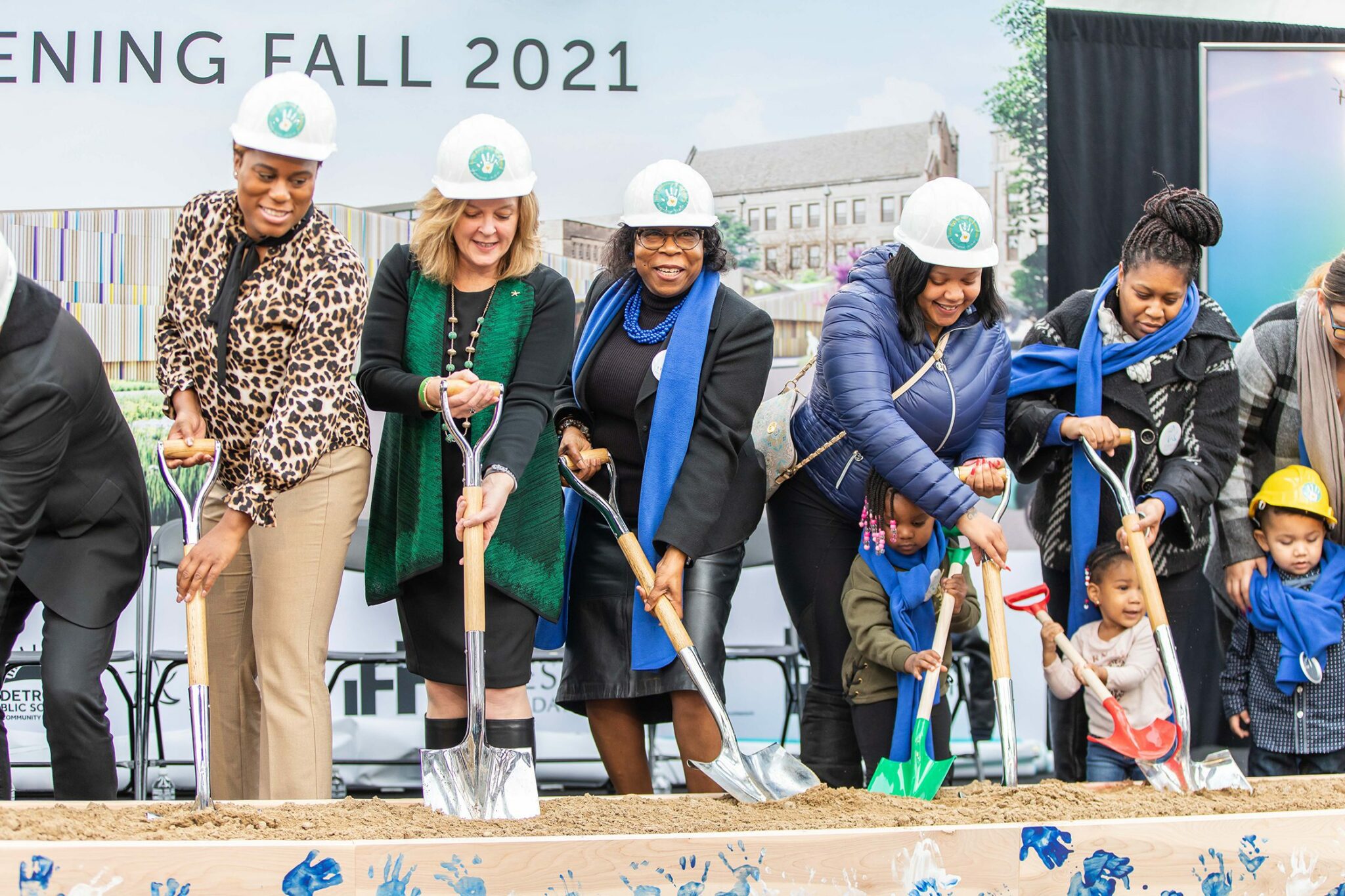 Marygrove College groundbreaking - bid opportunities