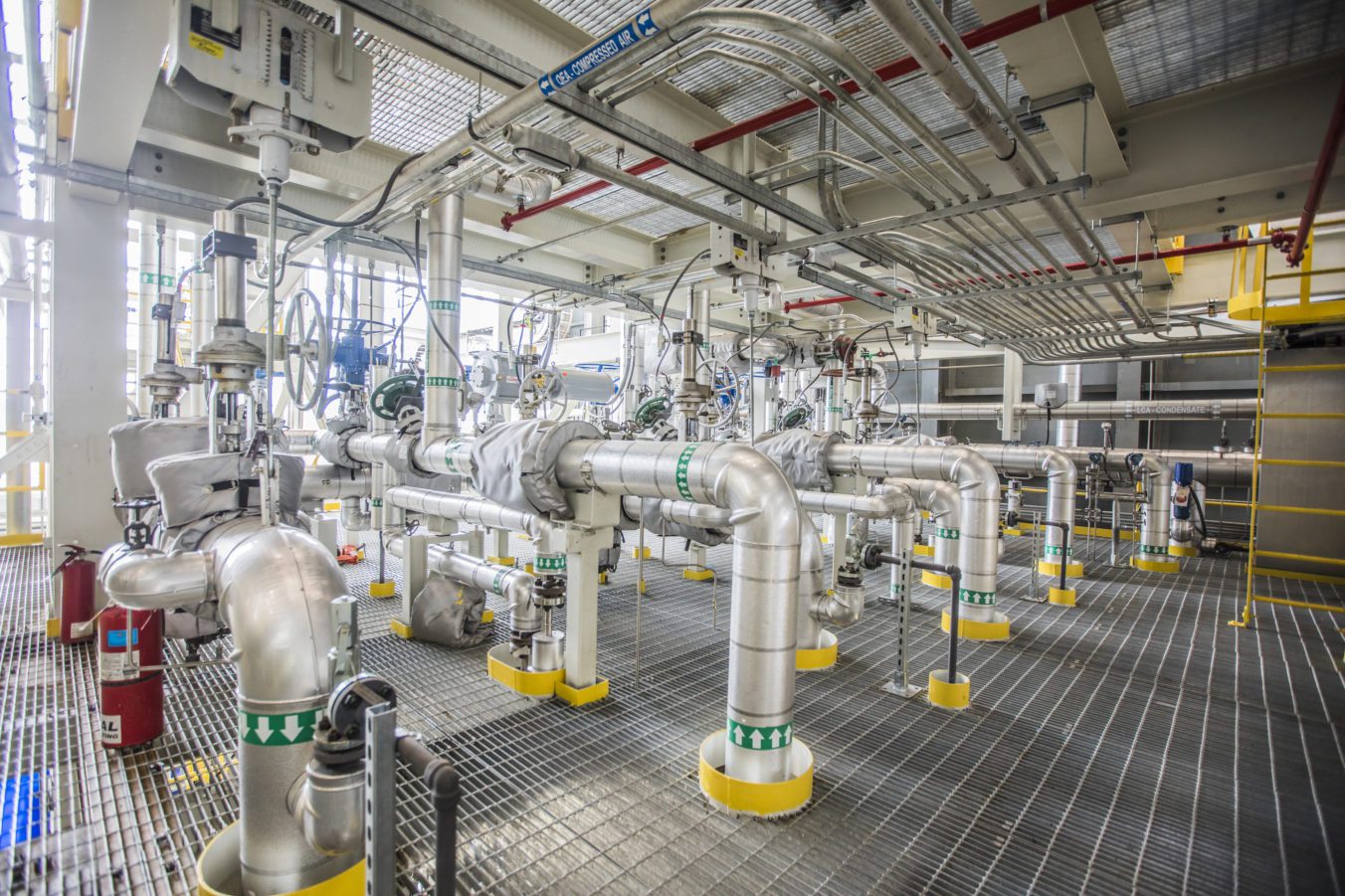 Holland Energy Plant interior
