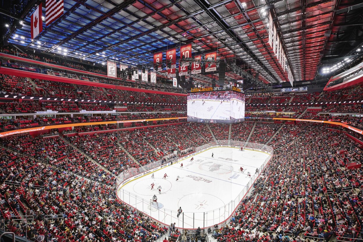Detroit Red Wings NHL arena builder