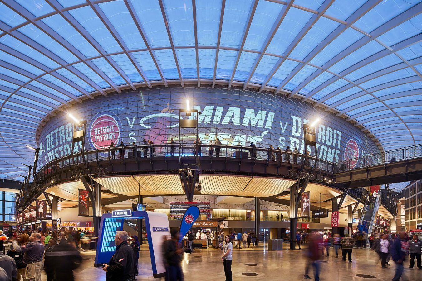 NBA and NHL arena builder Little Caesars Arena