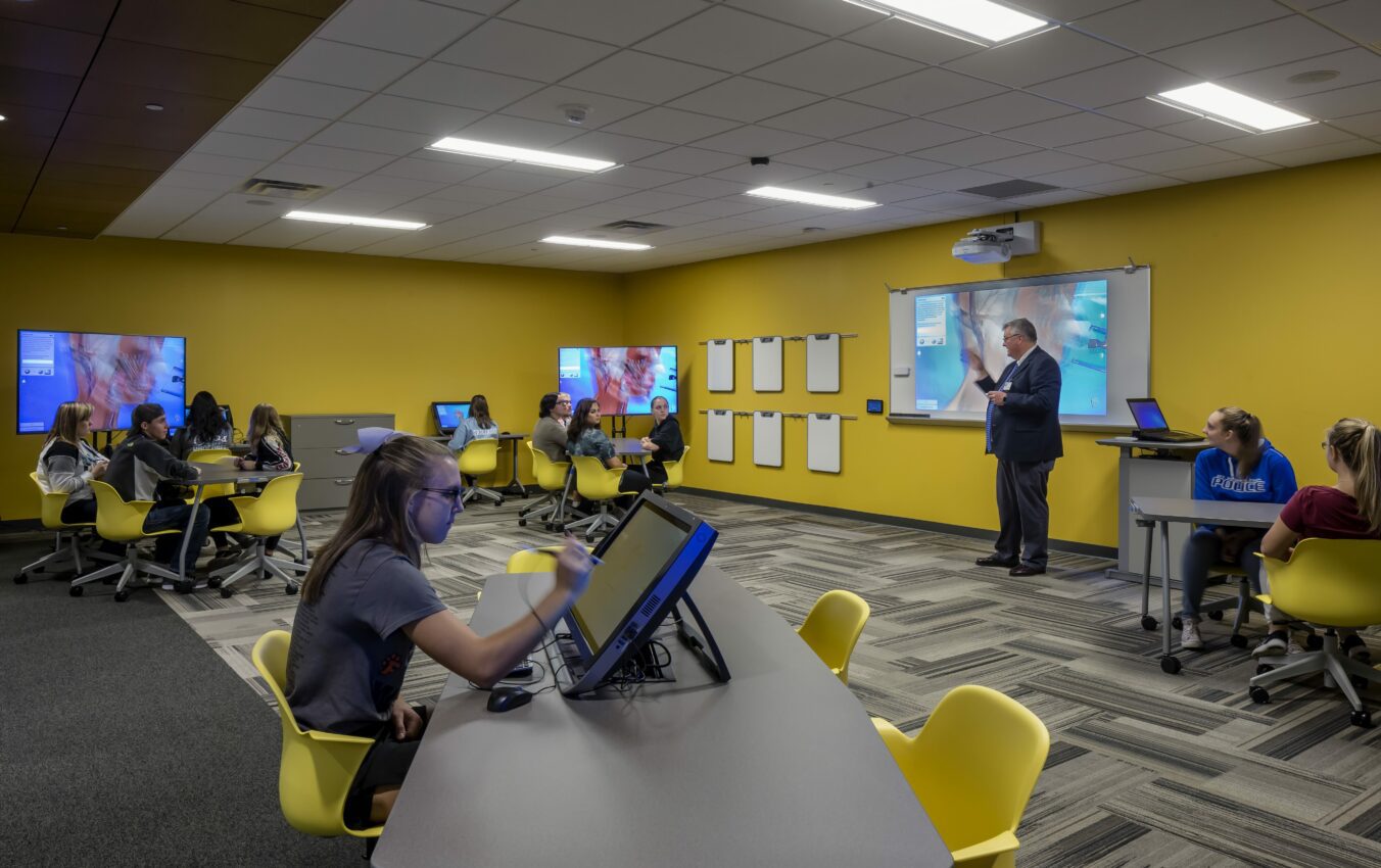 Barton Malow Genesee Career Institute K12 Tech Center Active Learning Lab