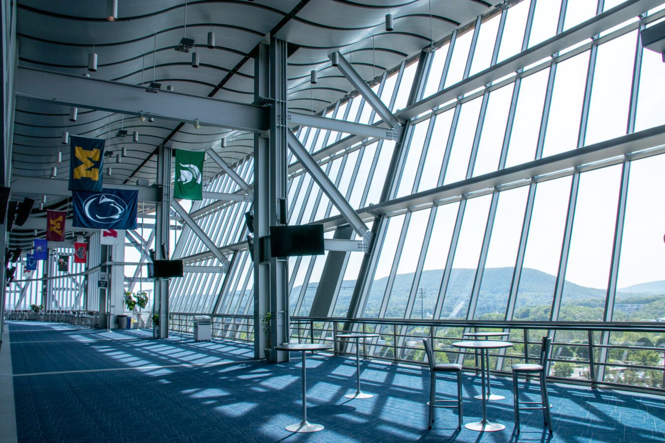 Beaver Stadium Mt. Nittany Club interior