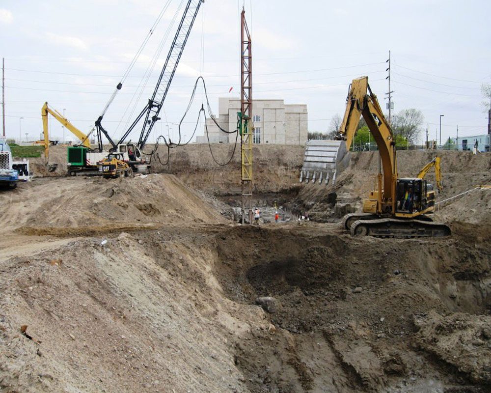 Fort Wayne Water Treatment Plant Excavation