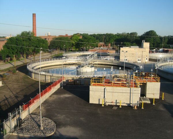 Fort Wayne Water Treatment Plant Exterior Overview