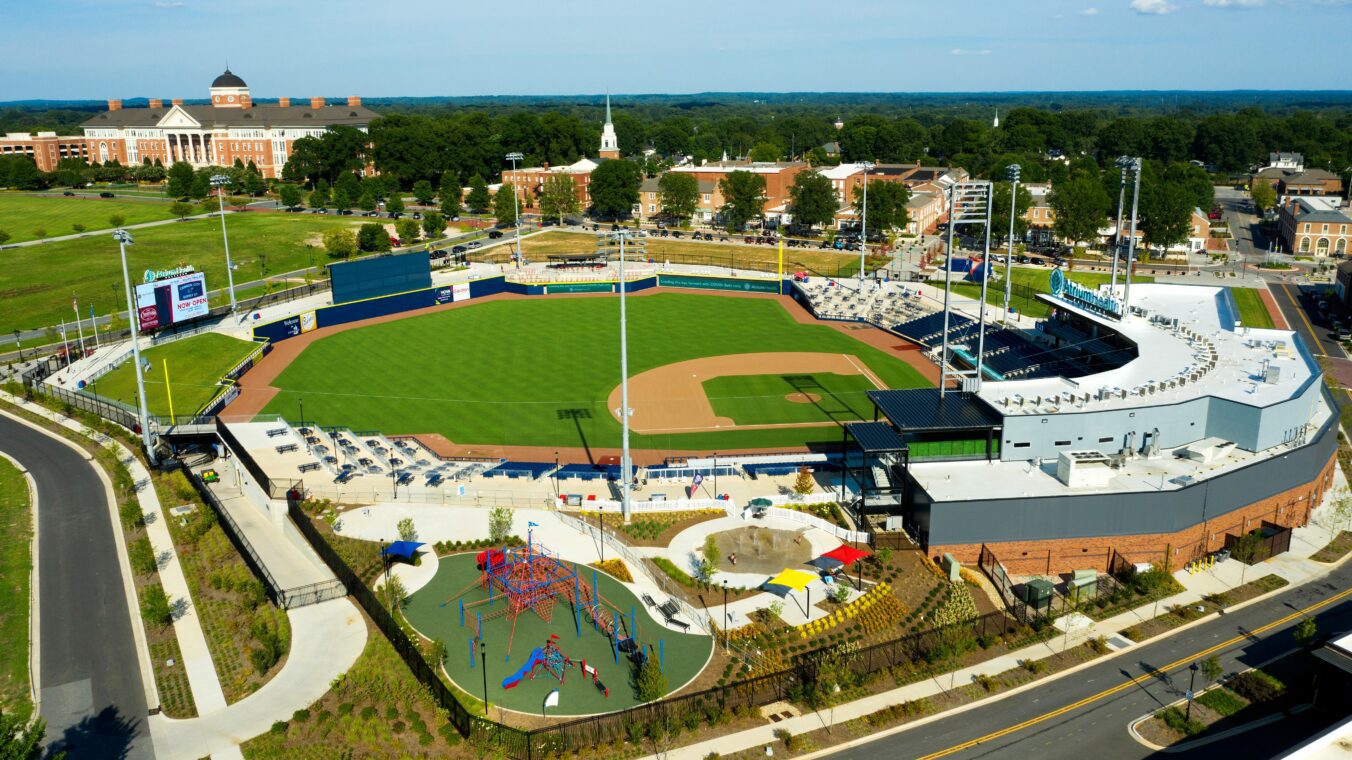 Kids Zone adjacent to Atrium Health Ballpark