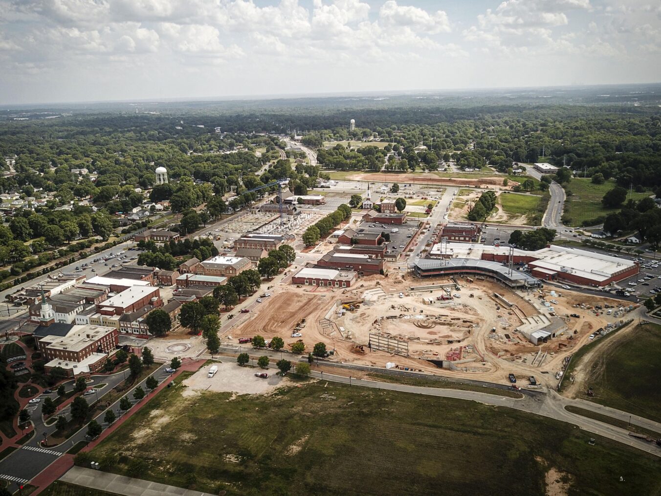 Kannapolis Infrastructure_Drone_Progress