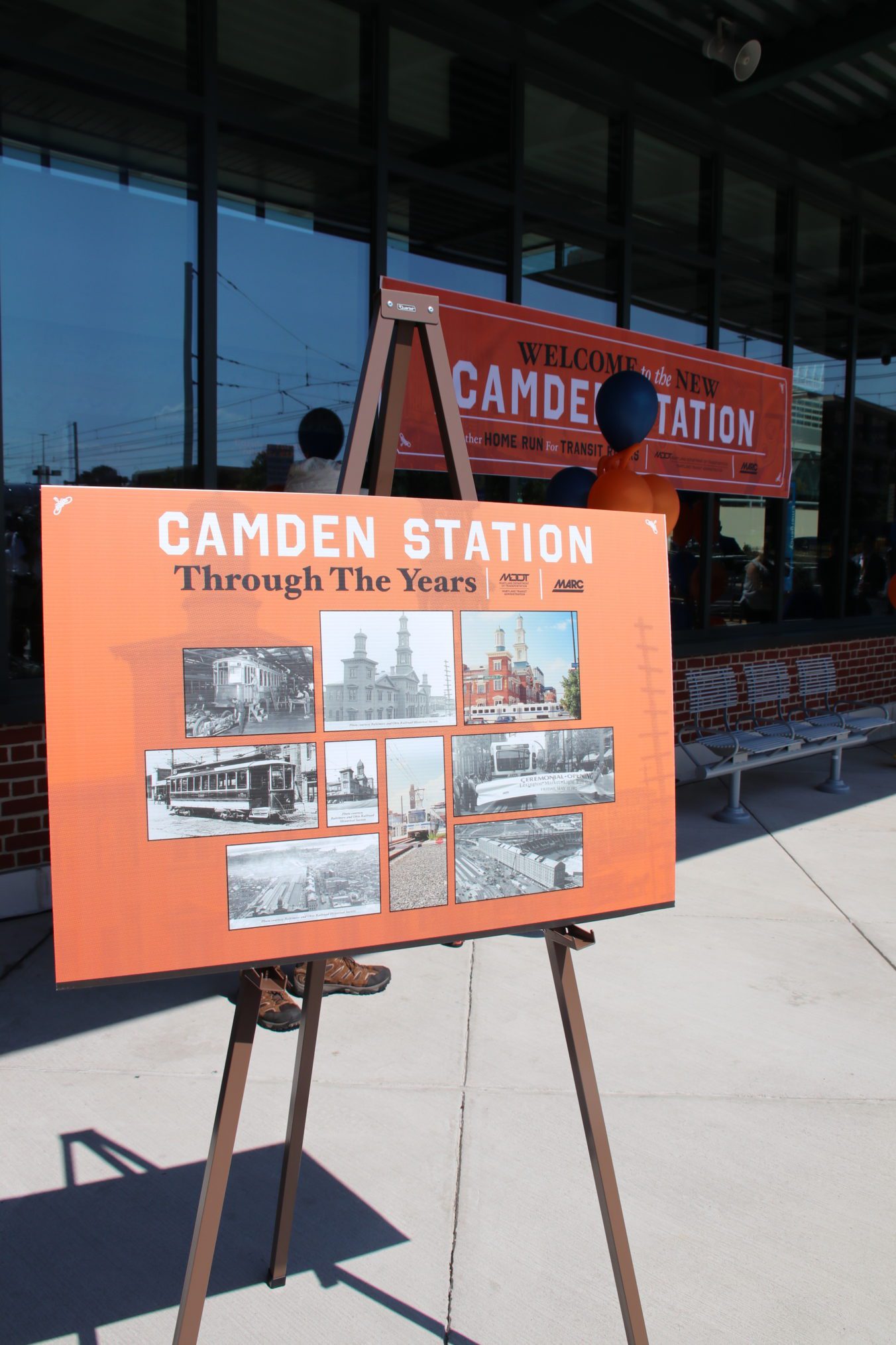 Historic Camden Station Maryland Rail