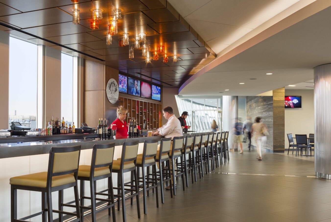 First Tennessee Ballpark, Home of AAA Baseball's Nashville Sounds - Bar Completed Construction