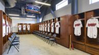 First Tennessee Ballpark, Home AAA Baseball's Nashville Sounds - Locker Room Completed Construction
