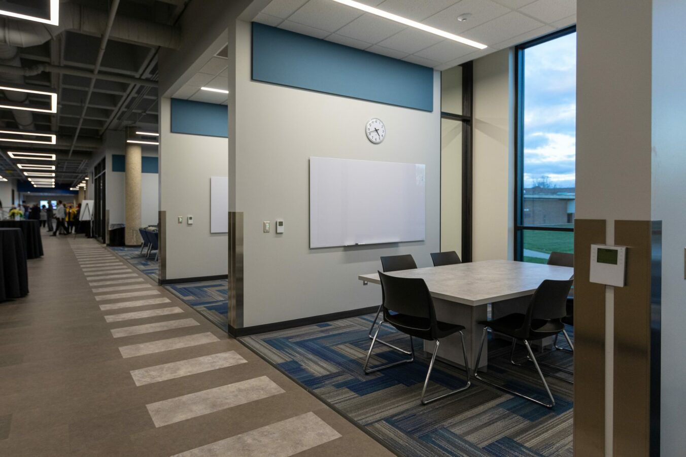 OCC Science and Tech Collaborative Space, occupied campus construction
