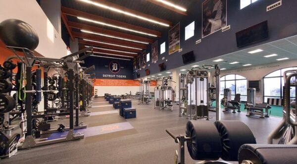 Minor League Baseball Publix Field at Joke Marchant Stadium Weight Room