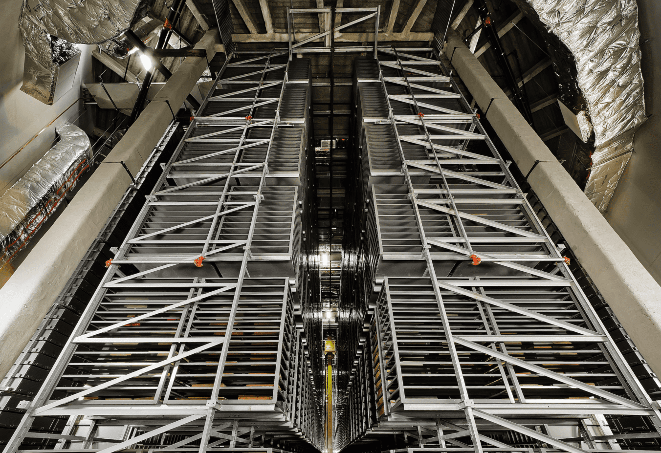 UC Mansueto Library high-density automated storage and retrieval system