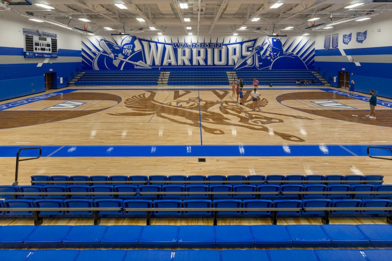 Warren Local Schools Gym - Ohio K12 Construction