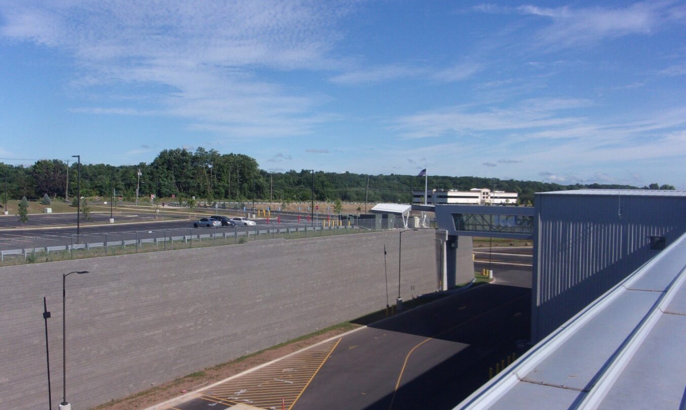 Distribution Center Construction FedEx Middletown Pedestrian Bridge