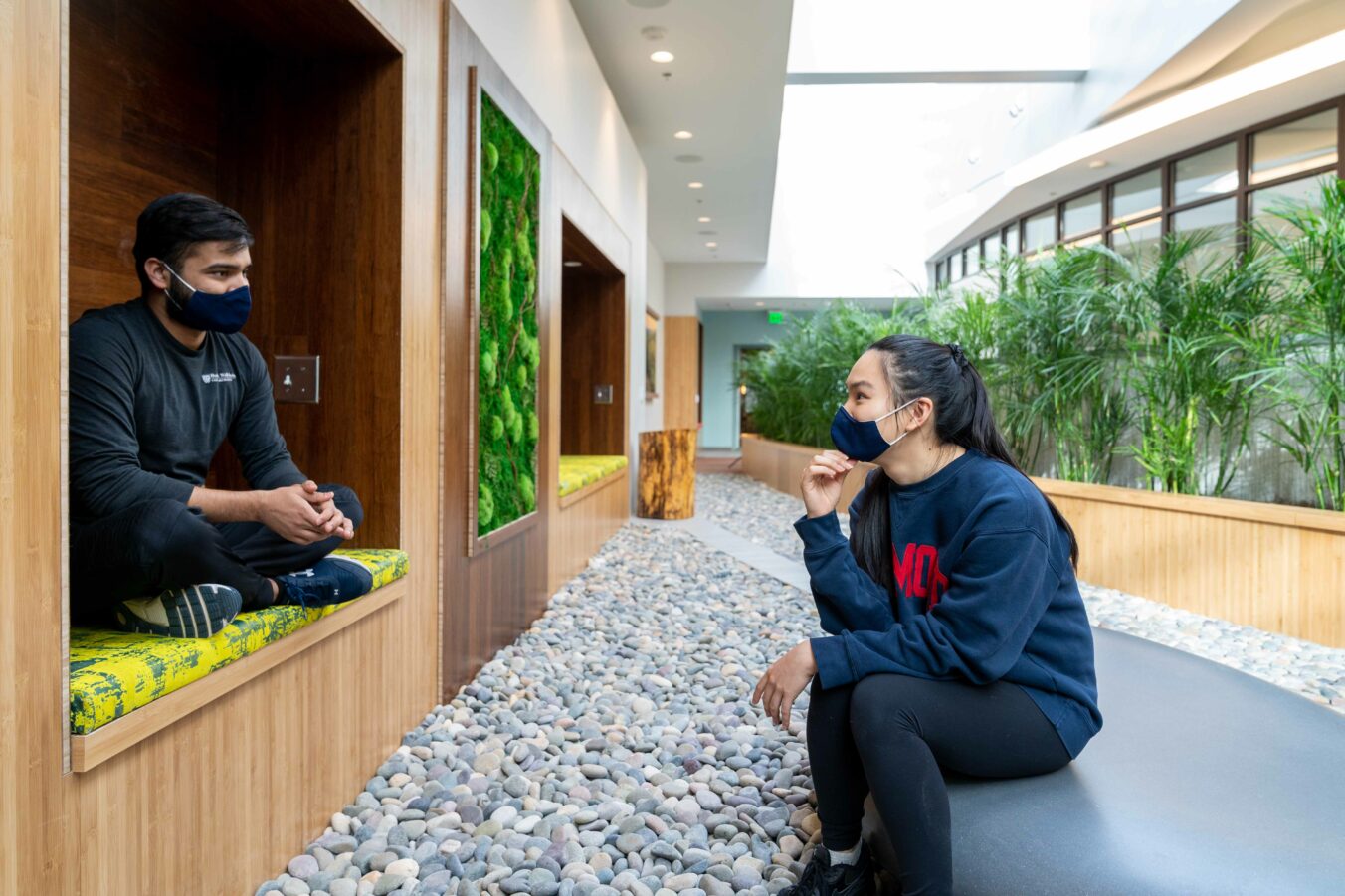 University of Richmond Well-Being Center Meditation Garden