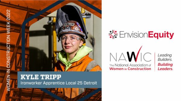 Ironworker Kyle Tripp Women in Construction Week Feature