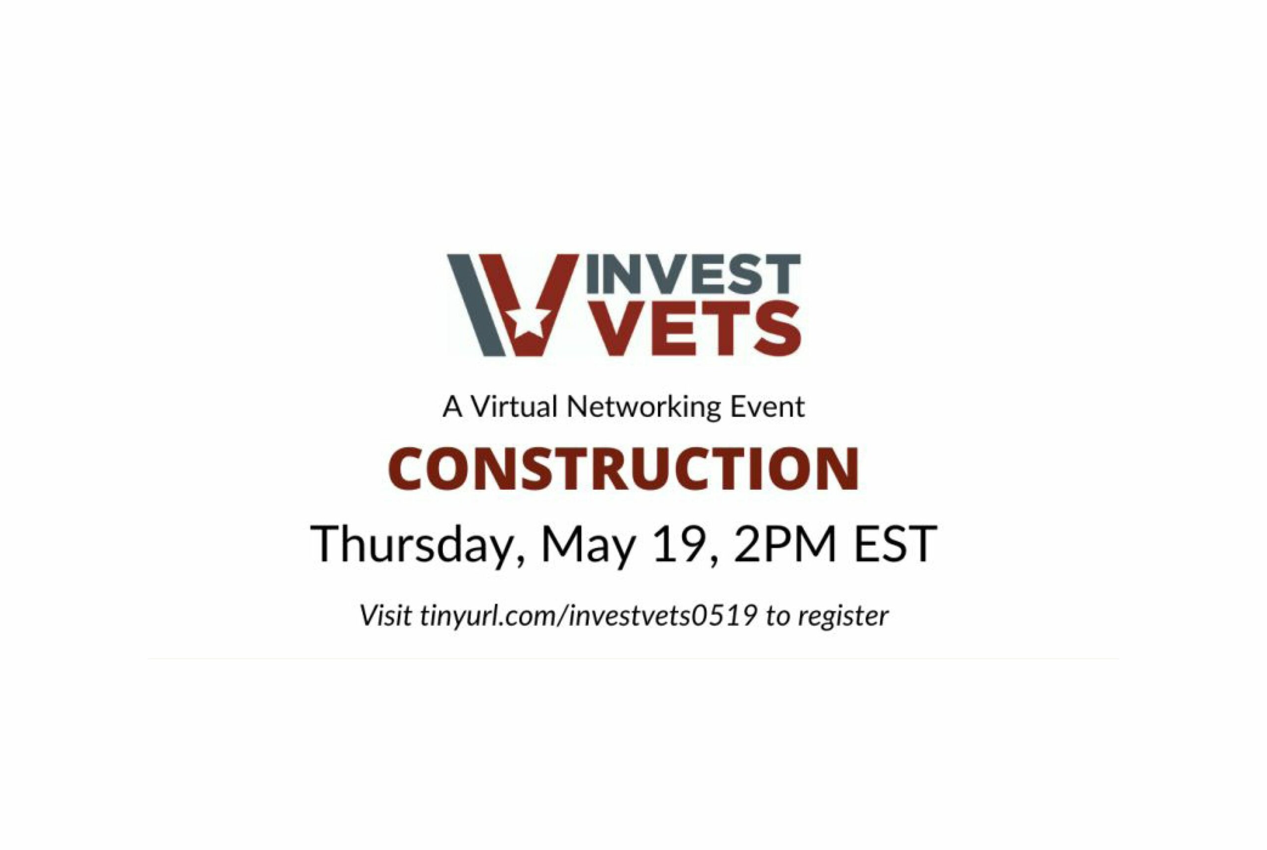 Invest Vets Virtual Event