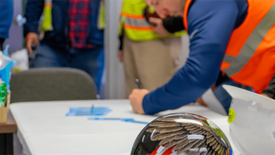 Construction Safety MIOSHA Partnership on Ann Arbor Jobsite