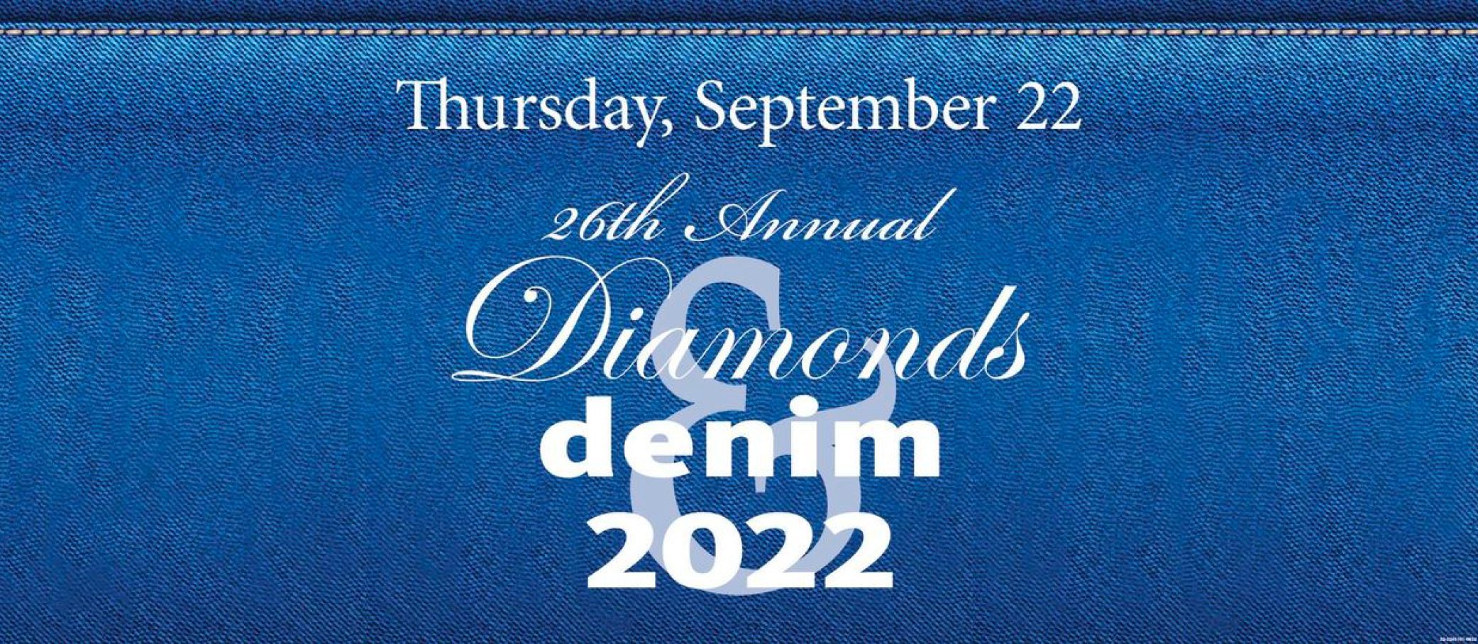 Diamonds and Denim Fundraiser event September 22 2022