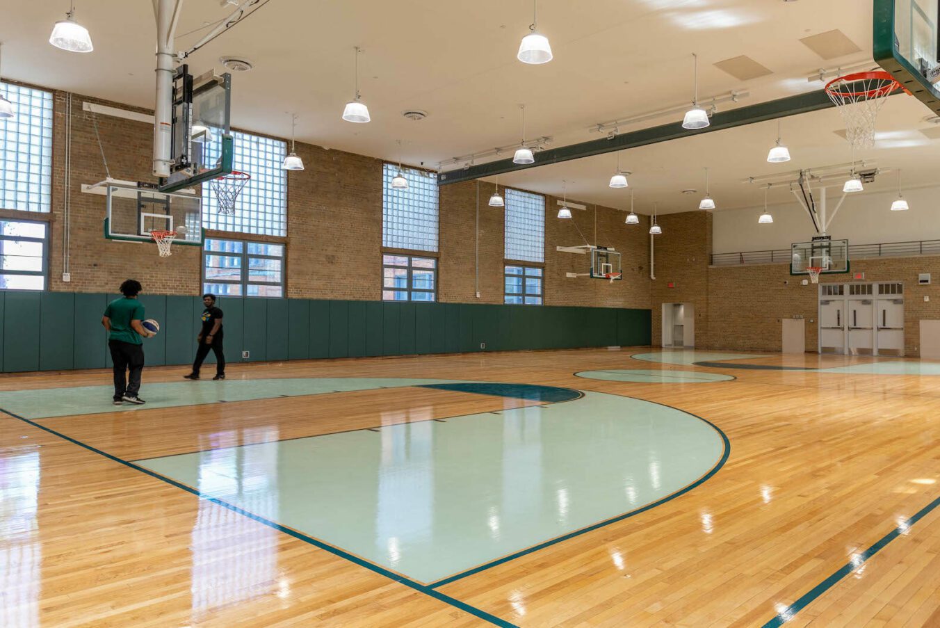 Marygrove K12 Immaculata Gymnasium Resurfaced Hardwood