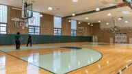 Marygrove K12 Immaculata Gymnasium Resurfaced Hardwood