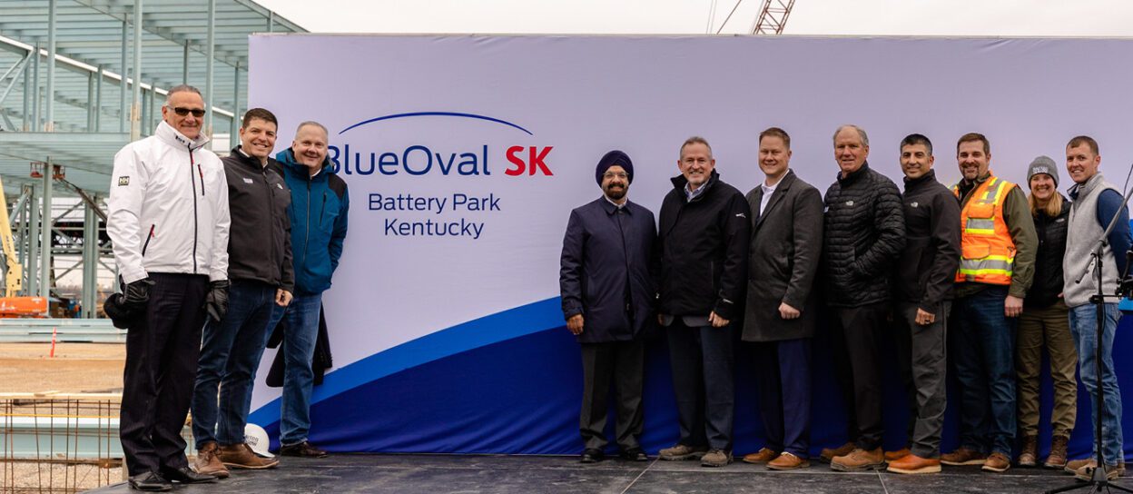 BlueOval SK Battery Park Kentucky Groundbreaking