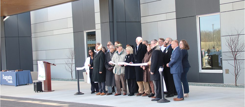 Healthcare Outpatient Facility Ribbon Cutting for Augusta Health