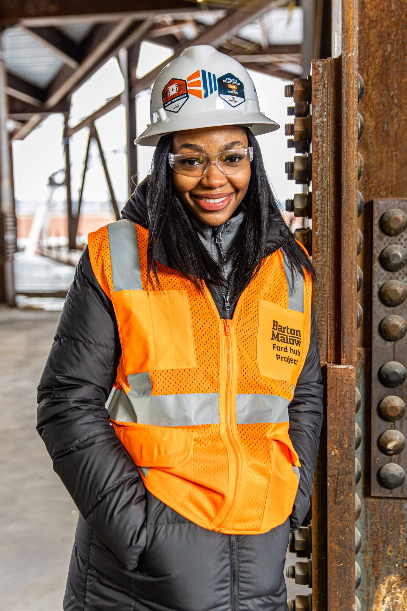 Project Engineer Solei Thomas, Women in Construction, Ford, Dearborn, Michigan