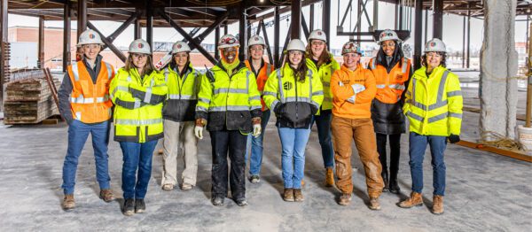 Women in Construction at Ford Central Campus Building Project in Dearborn, Michigan, 2023