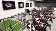 Columbus Blue Jackets NHL training area renovation