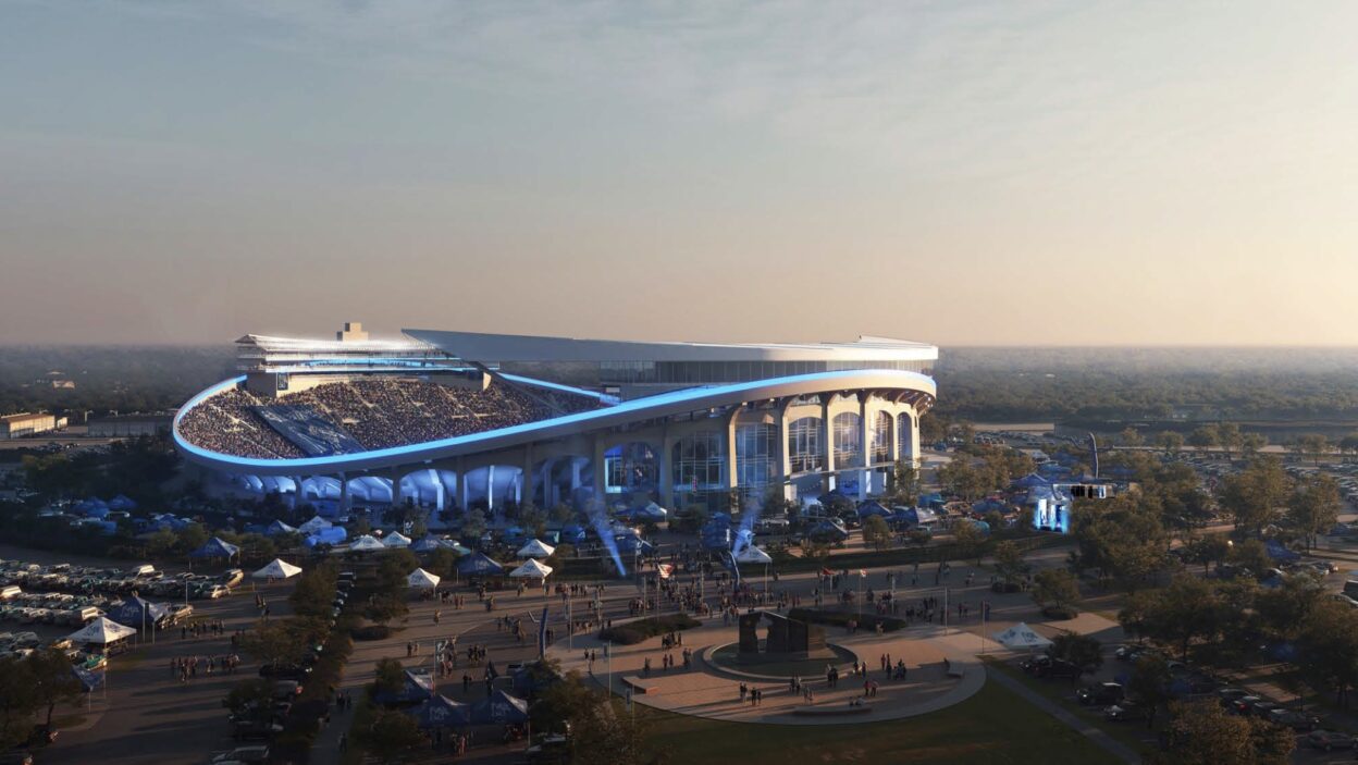Rendering of renovated Liberty Stadium
