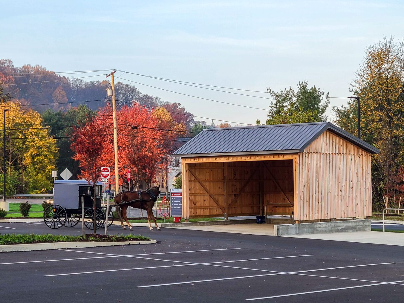 Penn State Health Lancaster Medical Center Horse and Buggy Garage