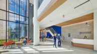 Lobby of Penn State Health Lancaster Medical Center