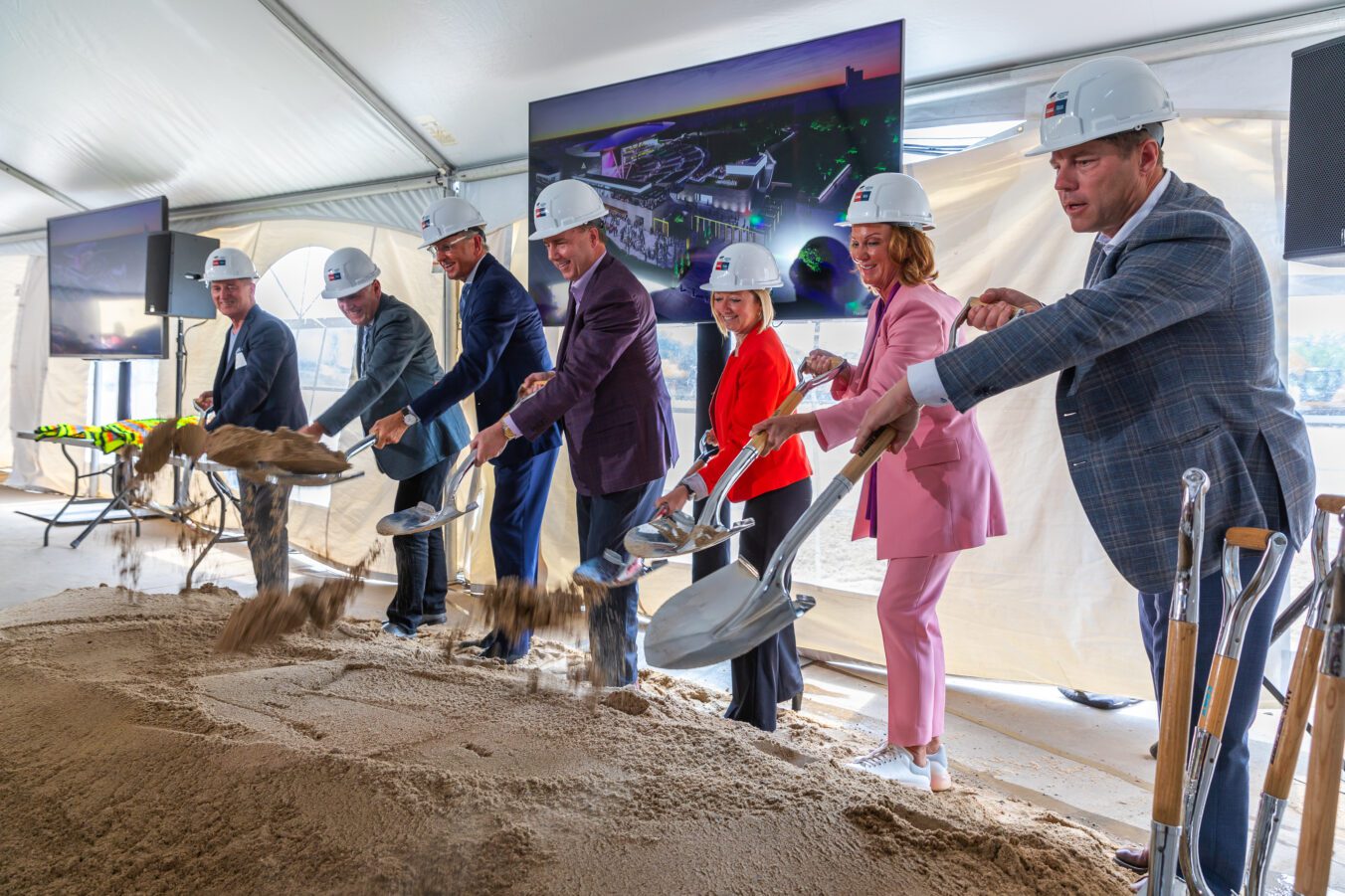 Grand Action 2.0 Acrisure Amphitheater Groundbreaking