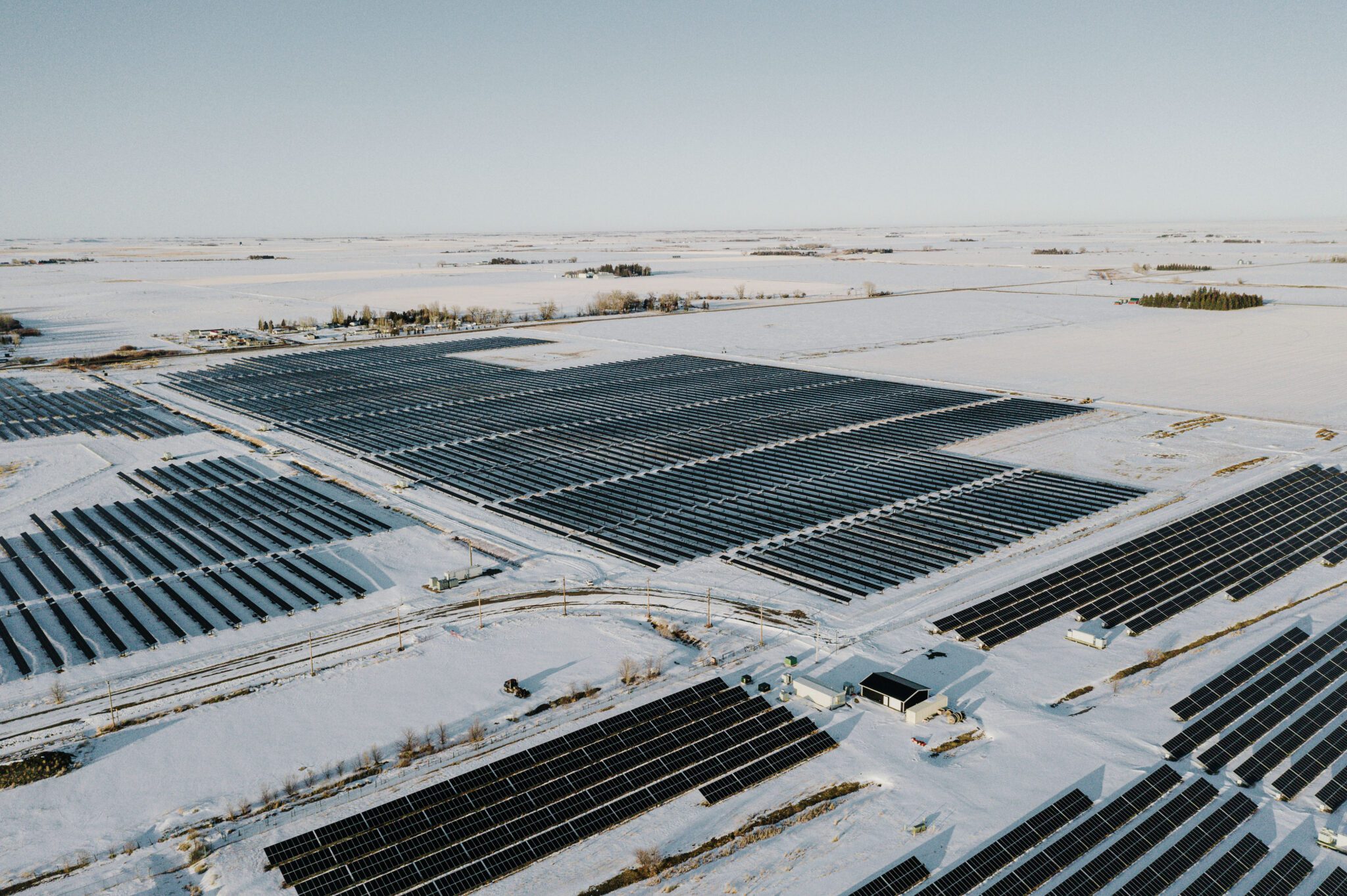 Elemental Energy Brooks II Solar, Solar Panel Rows