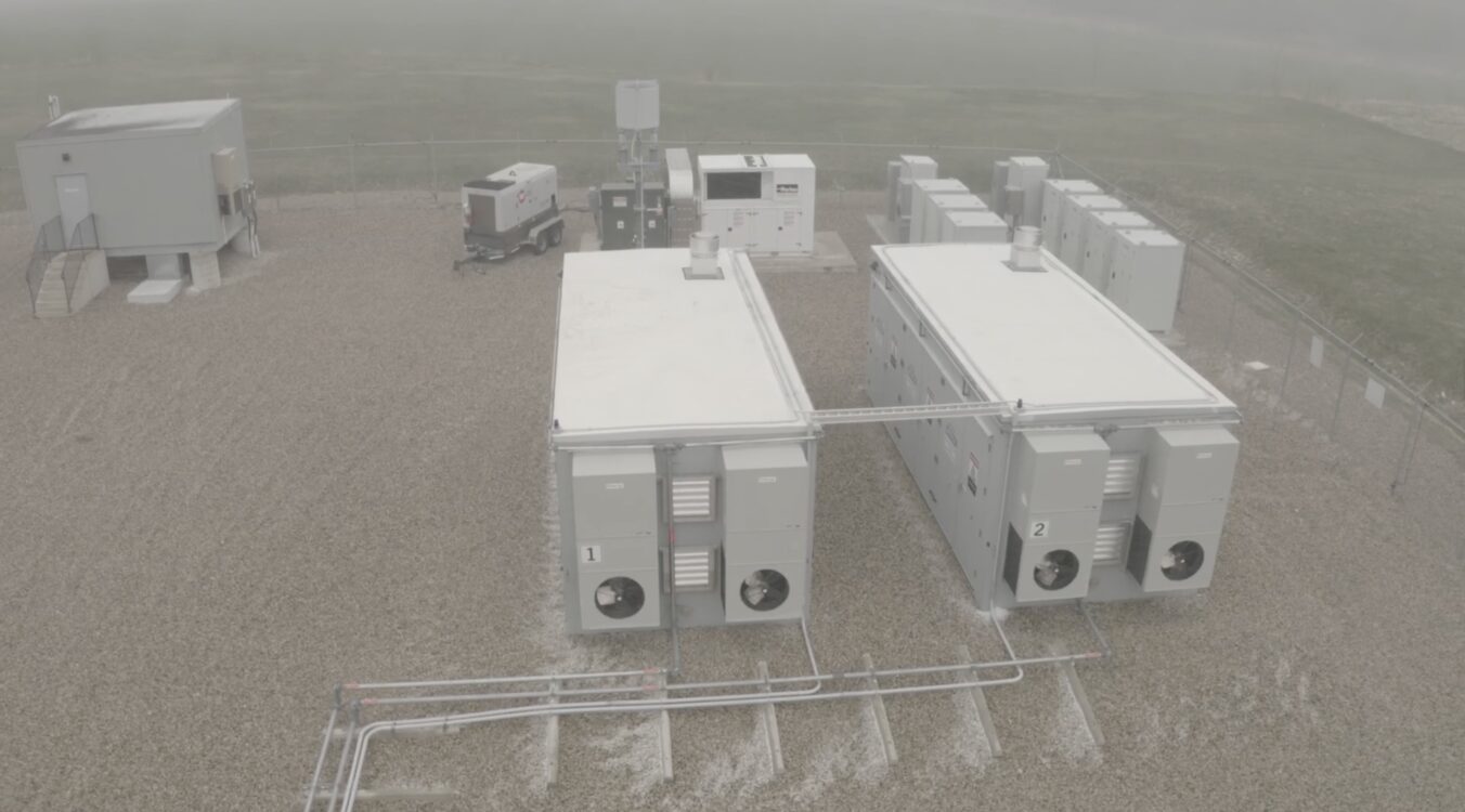 Elmira Battery Energy Storage System Two Battery Packs