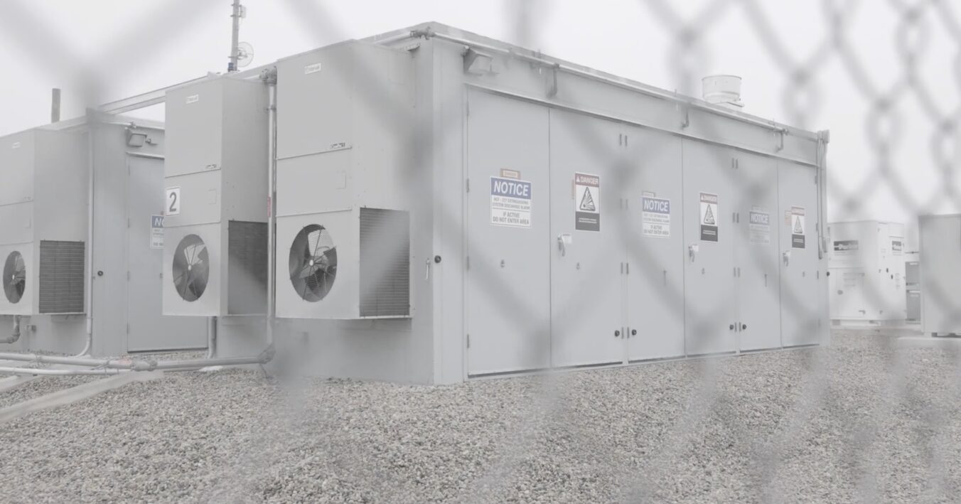 Elmira Battery Energy Storage System Two Battery Packs