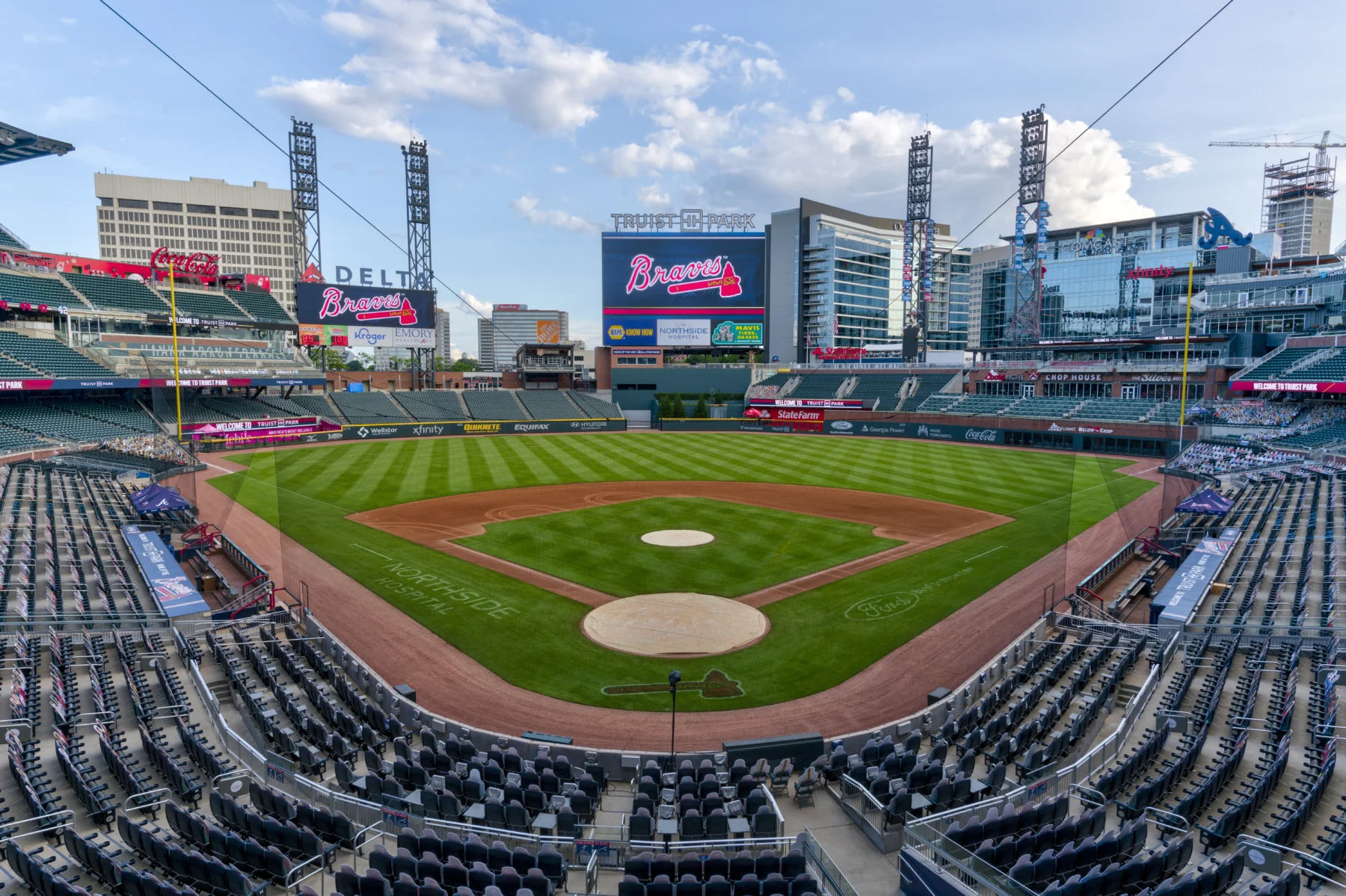 Atlanta Braves Truist Park Construction Manager Completed
