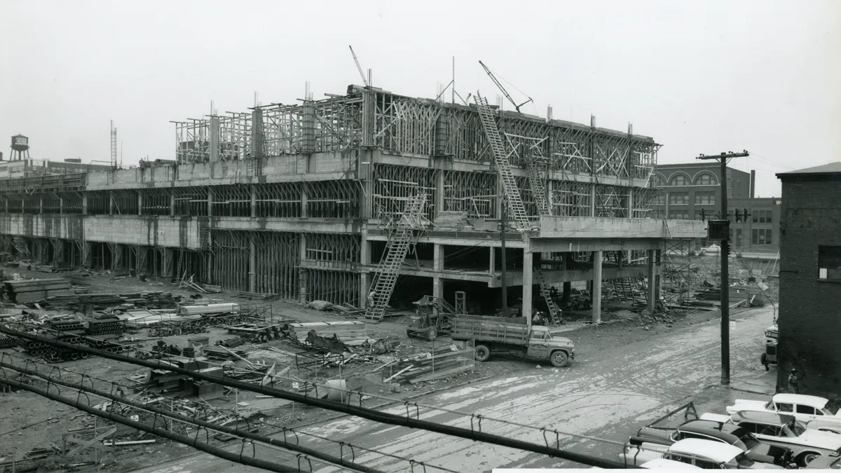 US Post Office Project in Detroit, Michigan 1959
