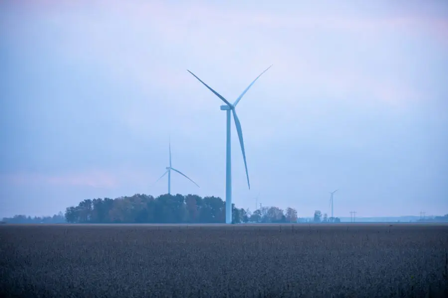 Equipment Installation at DTE Energy Meridian Wind Park
