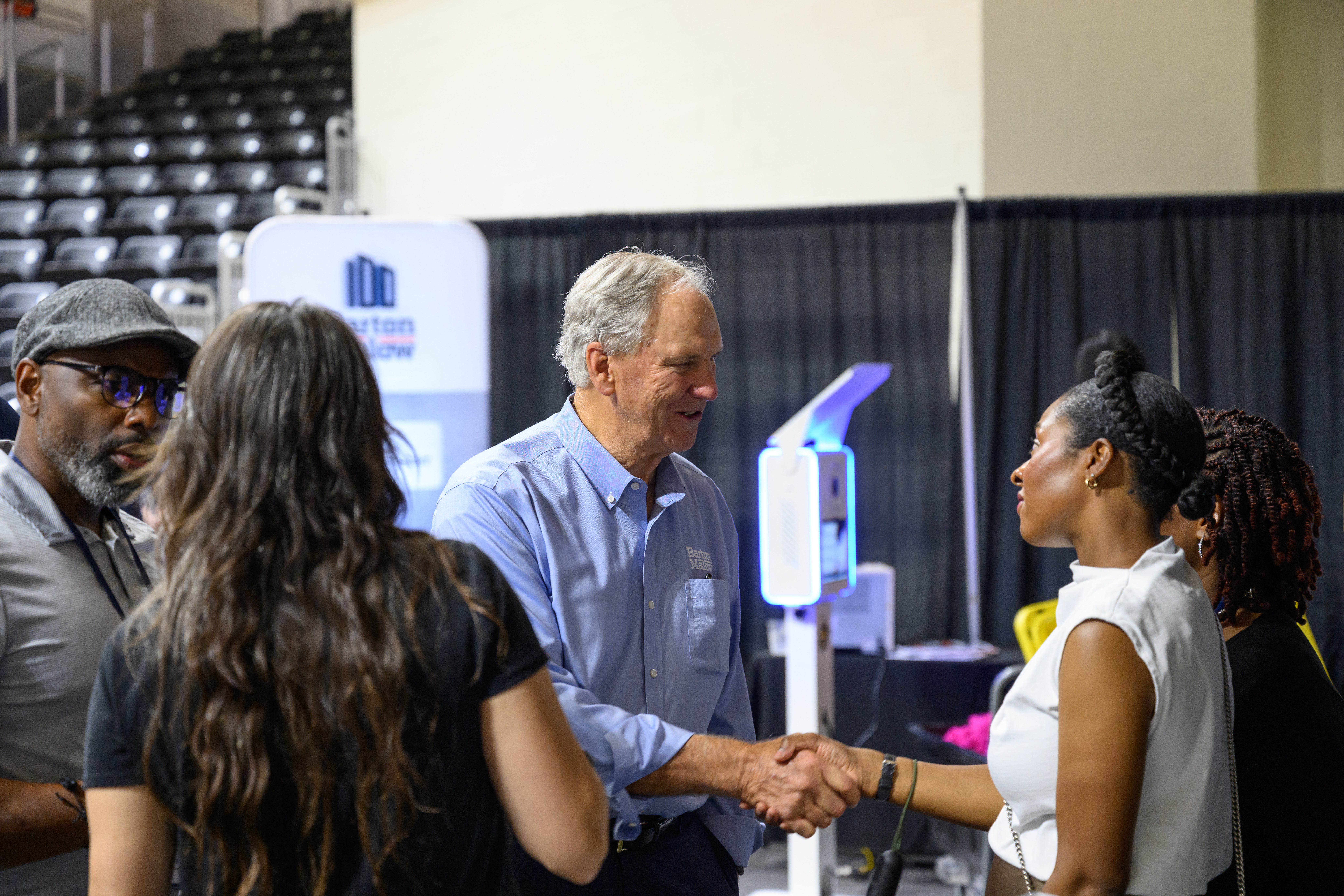 Photo of man shaking hands
