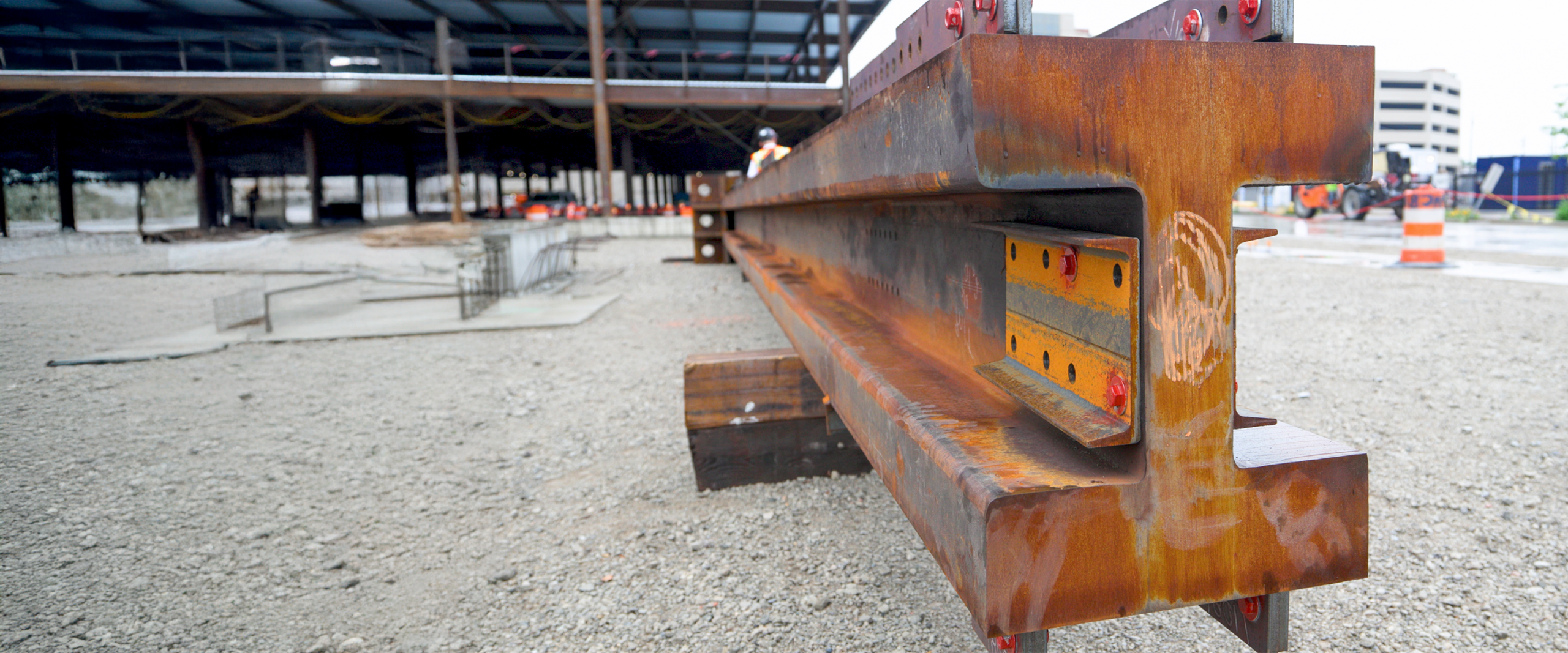 Barton Malow Destination Grand Project W14x1000 Steel Beam