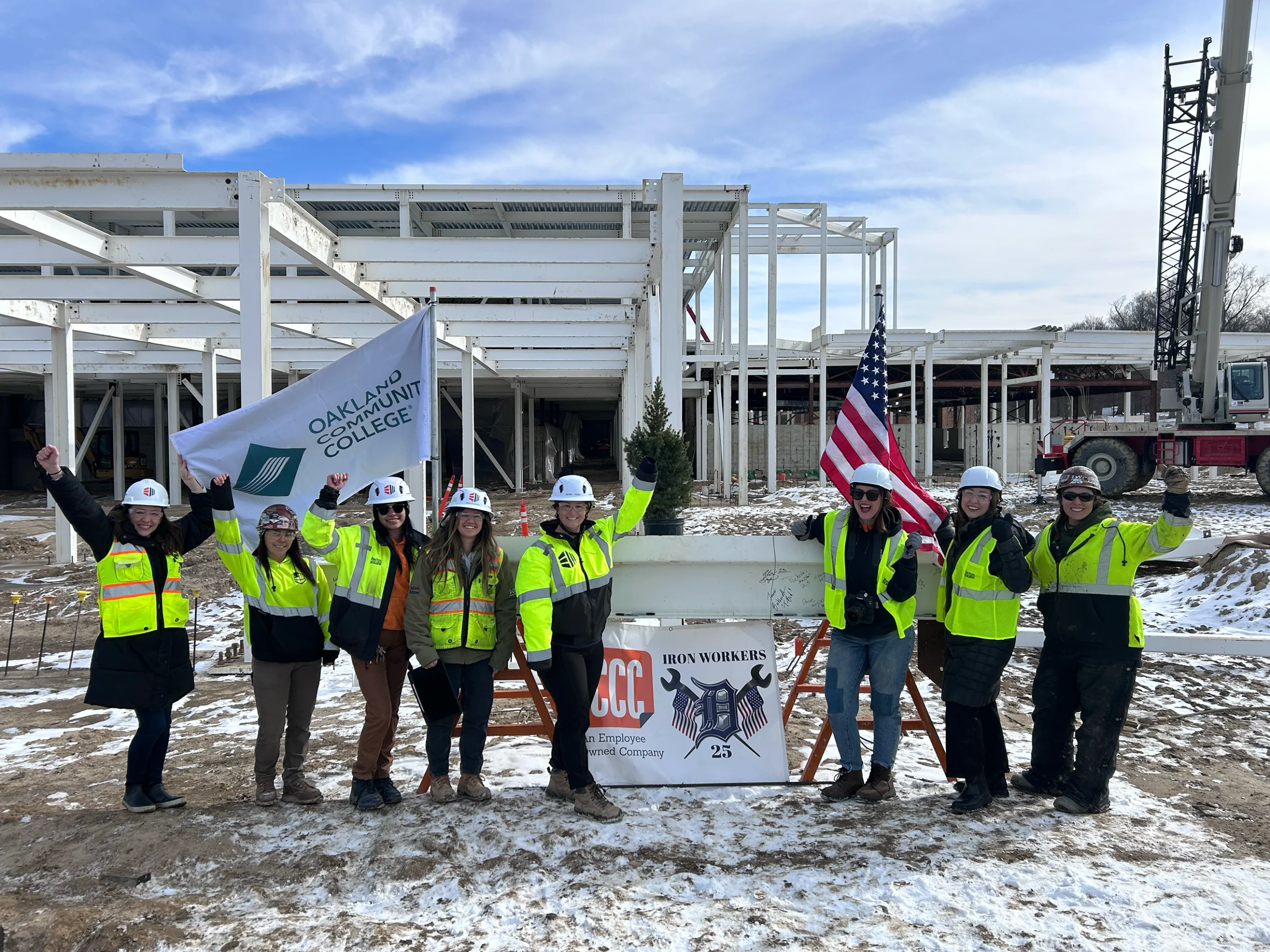 OCC Topping Out Women in Construction Week Barton Malow